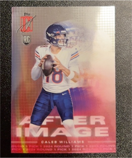 2024 Topps Signature Class #AI-6 Caleb Williams After Image — front