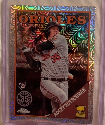 2023 Topps Update #T88CU-77 Adley Rutschman Silver Mojo — front