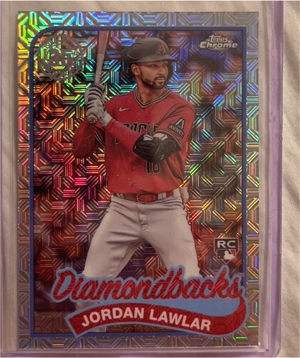 2024 Topps Chrome #T89C-100 Jordan Lawlar — front