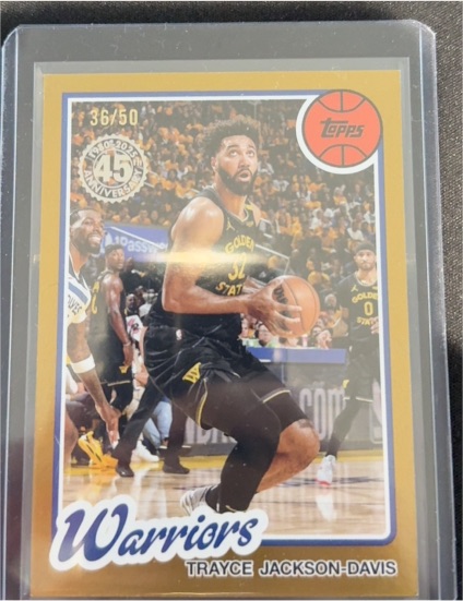 2025-26 Topps 45th Anniversary #80BK-22 Trayce Jackson-Davis — front