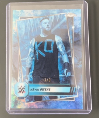 2025 Topps Chrome WWE #91 Kevin Owens — front