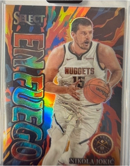 2023-24 Panini Select #5 Nikola Jokic En Fuego — front