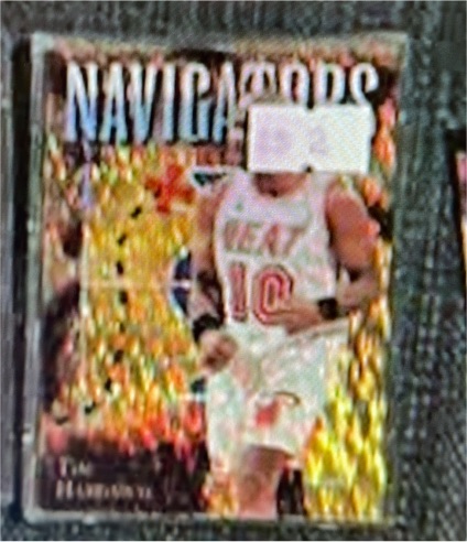 1997 Topps Navigators Season's Best #SB1 Tim Hardaway — front