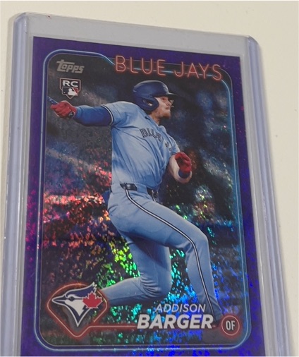 2024 Topps Update #US336 Addison Barger — front