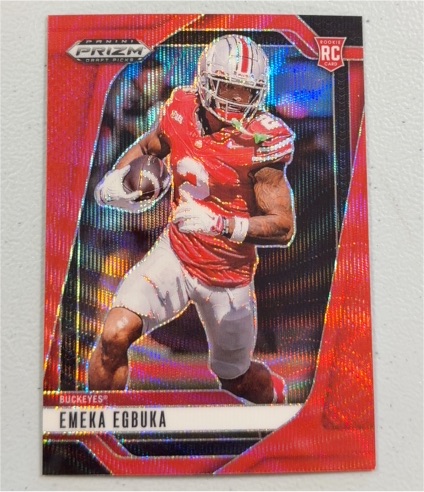 2025 Panini Prizm Draft Picks # Emeka Egbuka — front