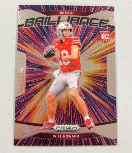 2025 Panini Prizm Draft Picks #23 Will Howard - Brilliance — front