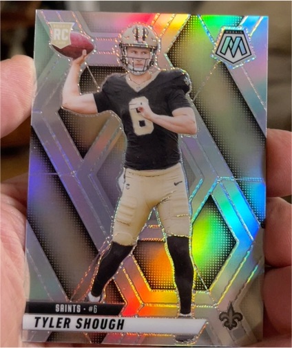 2025 Panini Mosaic #312 Tyler Shough — front