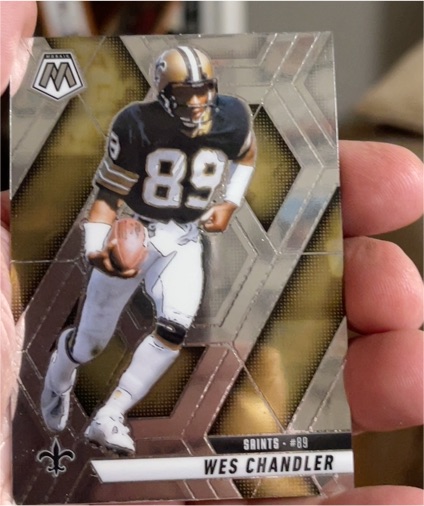 2020 Panini Mosaic #89 Wes Chandler — front
