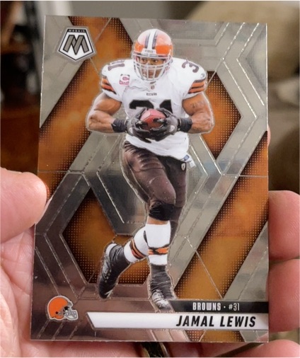 2025 Panini Mosaic #31 Jamal Lewis — front