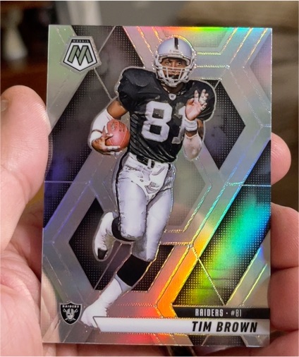 2022 Panini Mosaic #81 Tim Brown — front