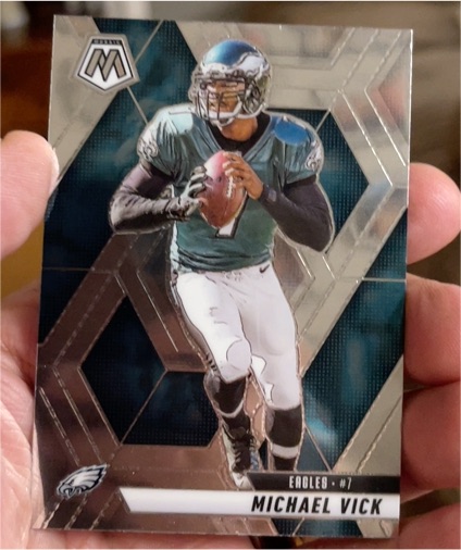2020 Panini Mosaic #17 Michael Vick — front