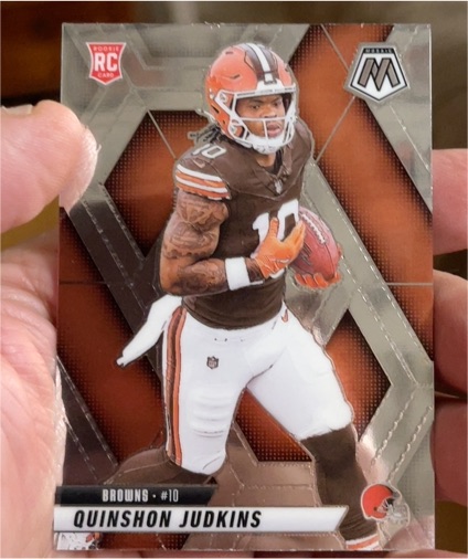 2025 Panini Mosaic #365 Quinshon Judkins — front