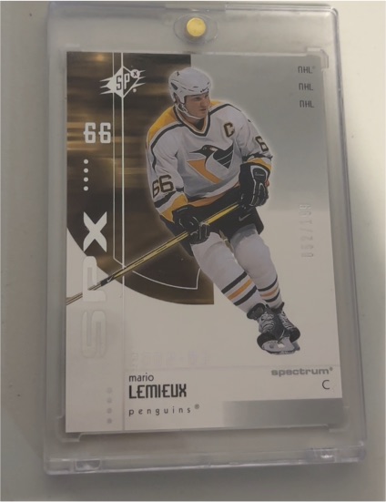 2002-03 Upper Deck SPx #61 Mario Lemieux — front