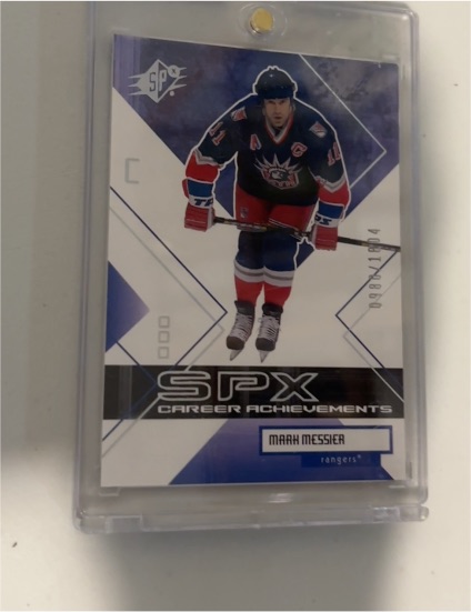 2002-03 Upper Deck SPx #126 Mark Messier — front