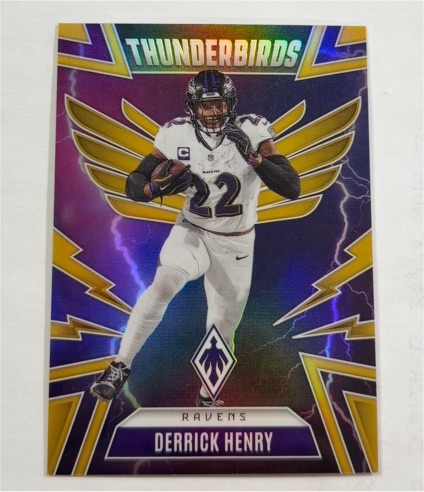 2025 Panini Phoenix #5 Derrick Henry Thunderbirds — front
