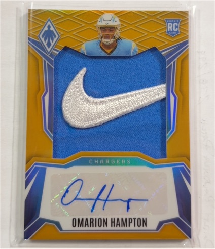 2025 Panini Phoenix #RPS-OHA Omarion Hampton — front