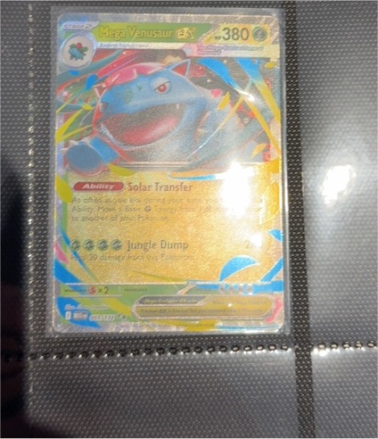 2023 Pokémon Scarlet & Violet 003/132 Mega Venusaur ex — front