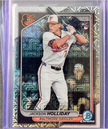 2024 Bowman Chrome #26 Jackson Holliday — front