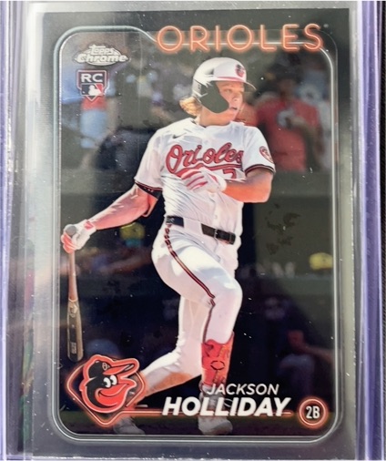 2024 Topps Chrome Update #USC200 Jackson Holliday — front