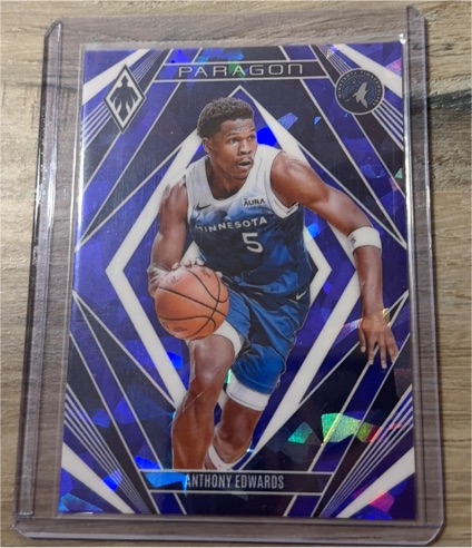 2023-24 Panini Phoenix Paragon #9 Anthony Edwards — front