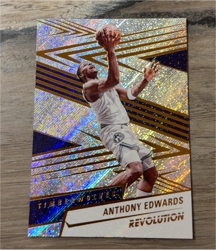 2024-25 Panini Revolution #40 Anthony Edwards — front
