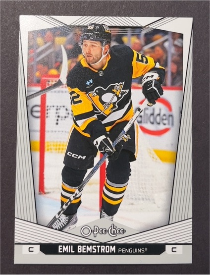 2024-25 O-Pee-Chee #386 Emil Bemstrom — front