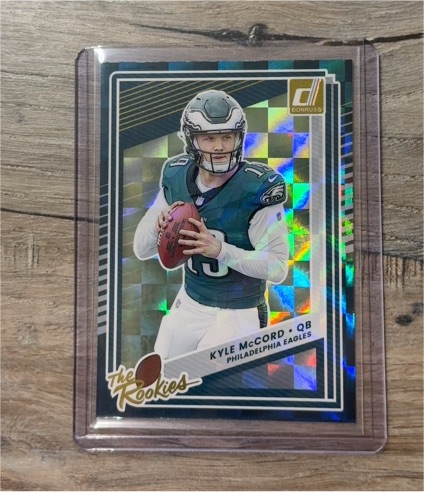 2025 Panini Donruss #23 Kyle McCord The Rookies Philadelphia Eagles — front