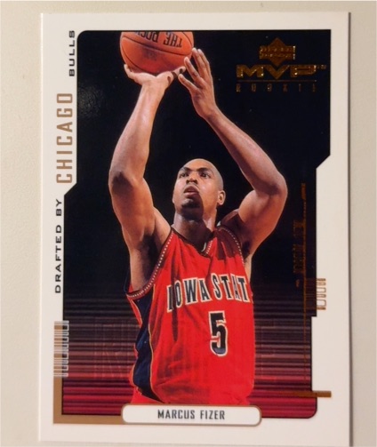2000-01 Upper Deck MVP #192 Marcus Fizer Rookie — front