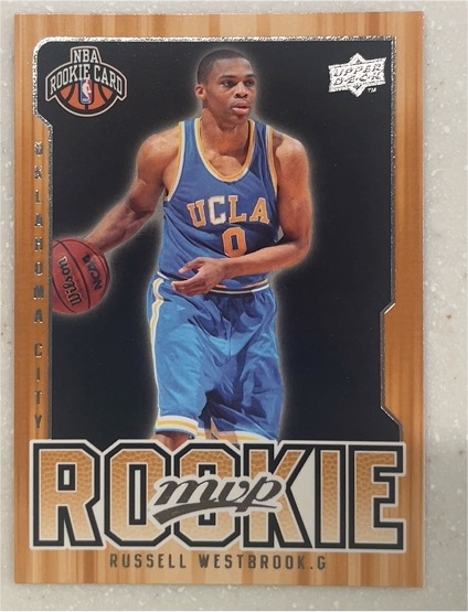 2008-09 Upper Deck MVP #204 Russell Westbrook — front