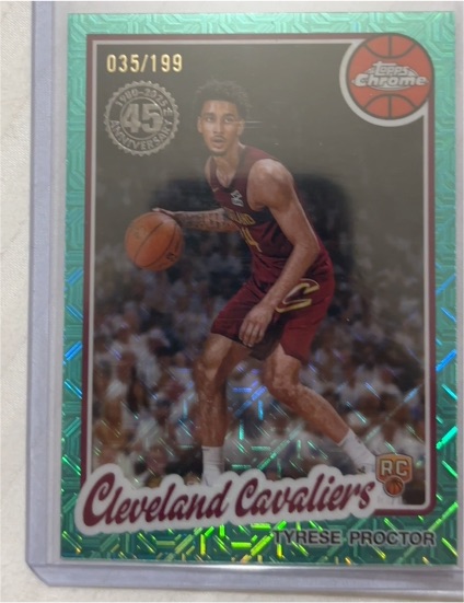 2025-26 Topps Chrome #TC-TP Tyrese Proctor — front