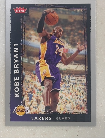 2008-09 Fleer #101 Kobe Bryant — front