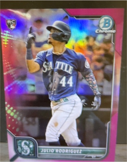 2022 Bowman Chrome #48 Julio Rodriguez — front