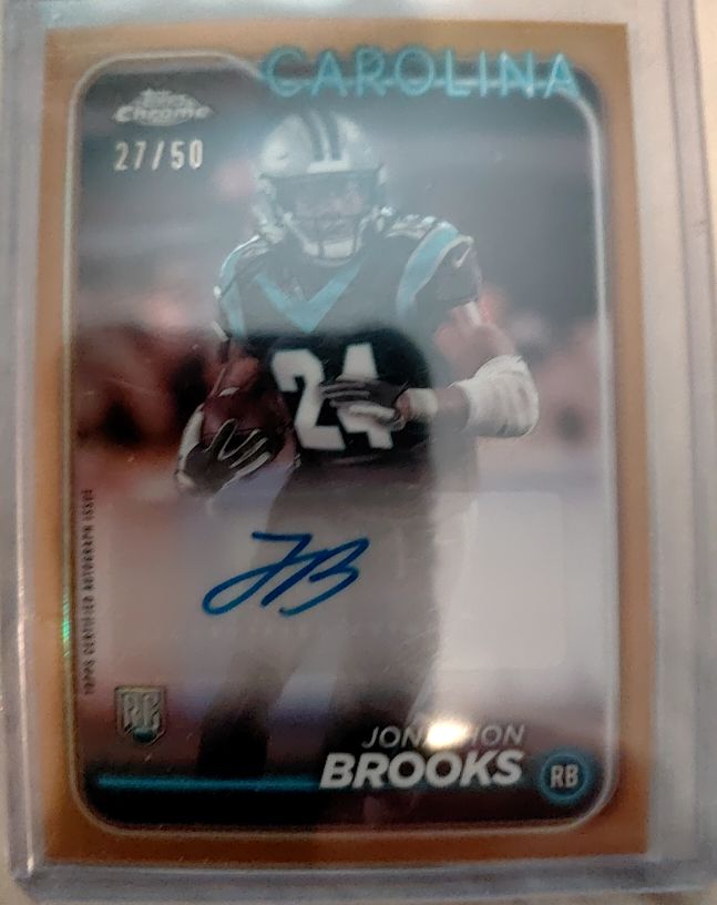 2024 Topps Chrome #27 Jonathan Brooks — front