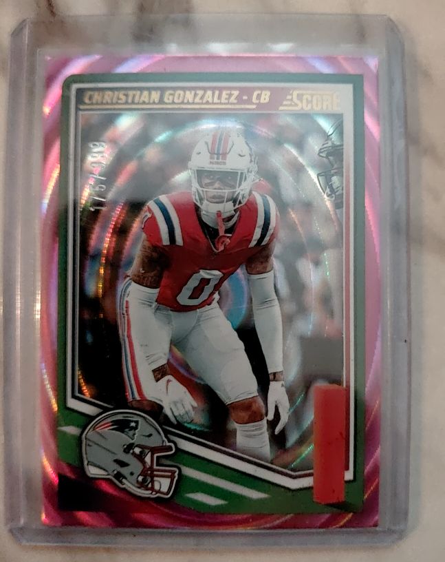2025 Panini Score #228 Christian Gonzalez — front