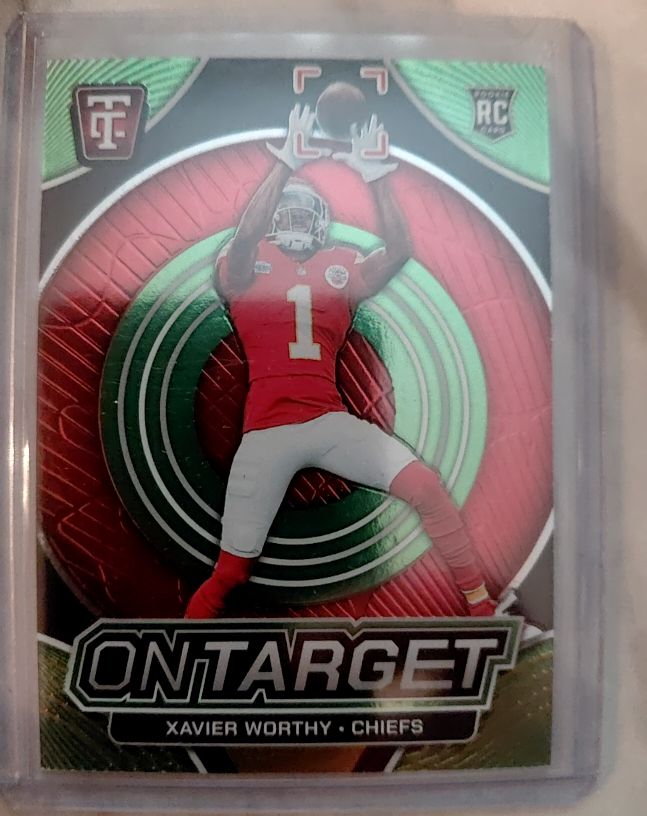 2024 Panini Totally Certified #6 Xavier Worthy On Target — front