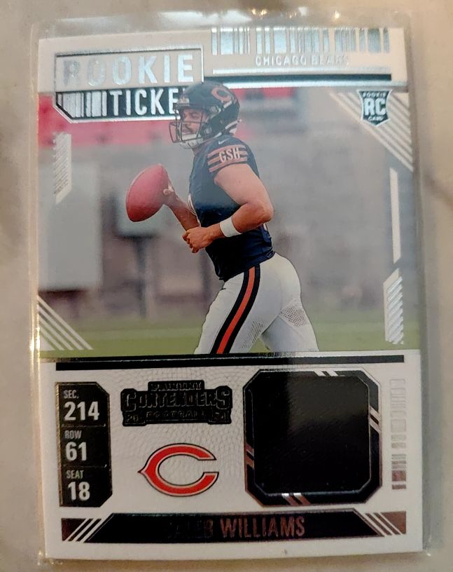 2024 Panini Contenders Rookie Ticket #RTS-CWS Caleb Williams — front