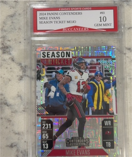 2024 Panini Contenders #93 Mike Evans — front