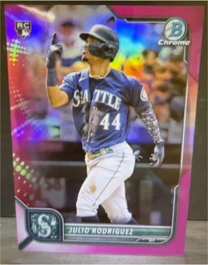 2022 Bowman Chrome #48 Julio Rodriguez — front