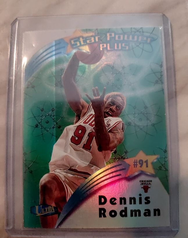 1997-98 Fleer Ultra #10 Dennis Rodman Star Power — front