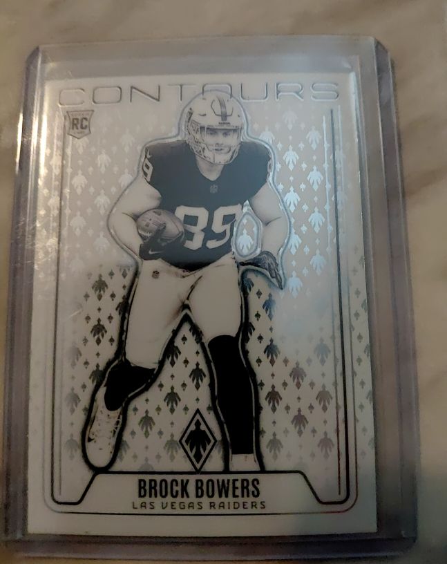 2024 Panini Phoenix Contours #CON-BBS Brock Bowers — front
