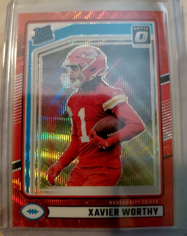 2024 Panini Donruss Optic #398 Xavier Worthy — front