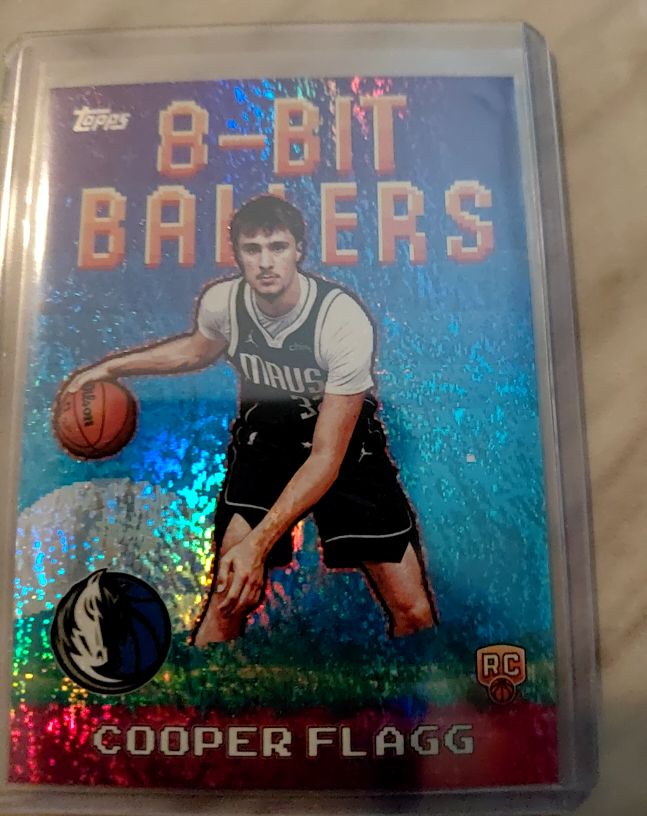 2025-26 Topps #8B-31 Cooper Flagg 8-Bit Ballers — front