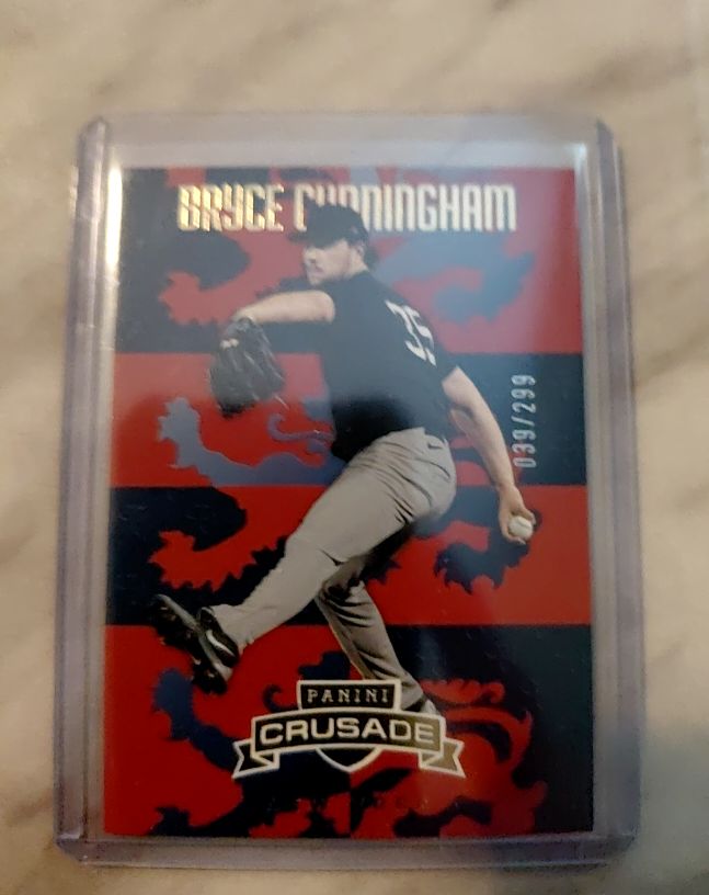 2025 Panini Crusade Bryce Cunningham Red /299 — front
