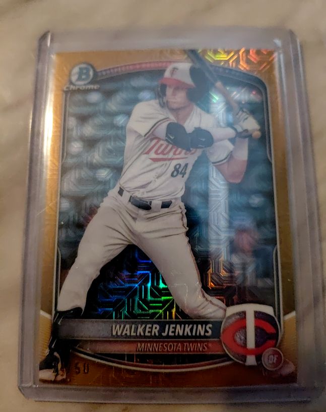 2025 Bowman Chrome #BCP-1 Walker Jenkins — front