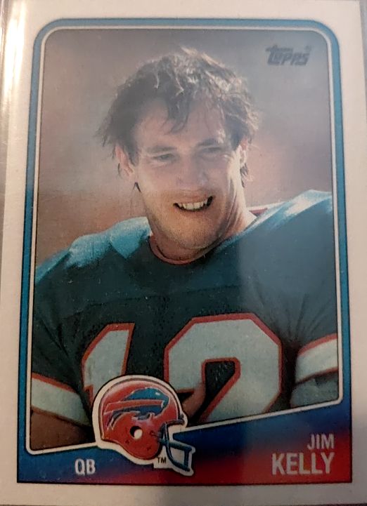 1988 Topps #221 Jim Kelly — front