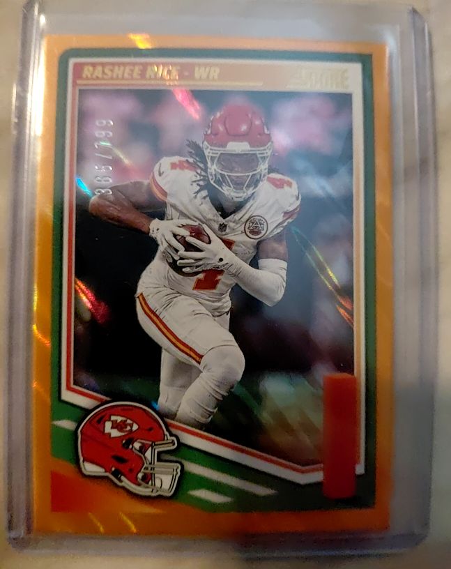 2025 Panini Score #182 Rashee Rice — front
