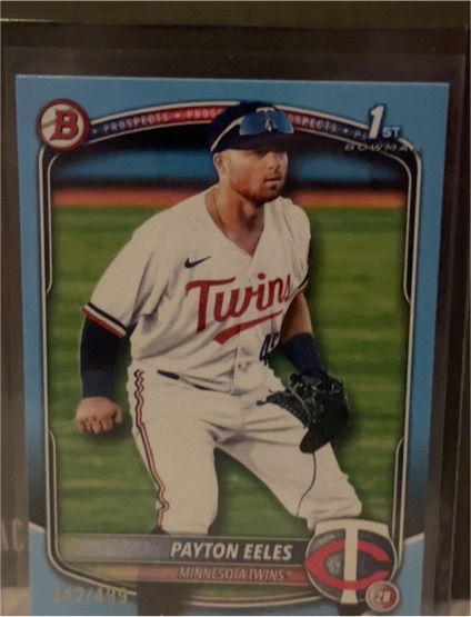 2025 Bowman Chrome Prospects #BCP-78 Payton Eeles — front