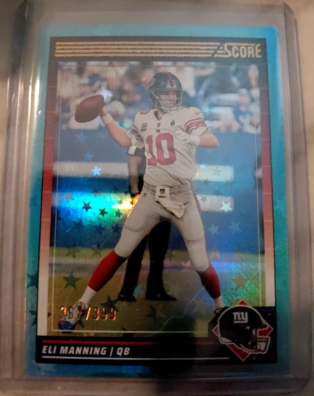 2024 Panini Score #216 Eli Manning — front