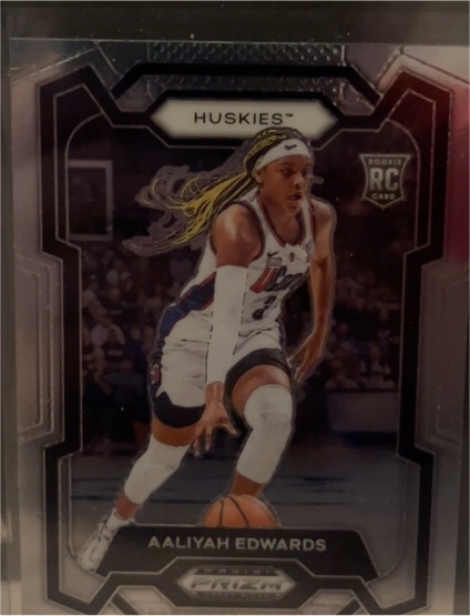 2024 Panini Prizm Draft Picks #3 Aaliyah Edwards — front