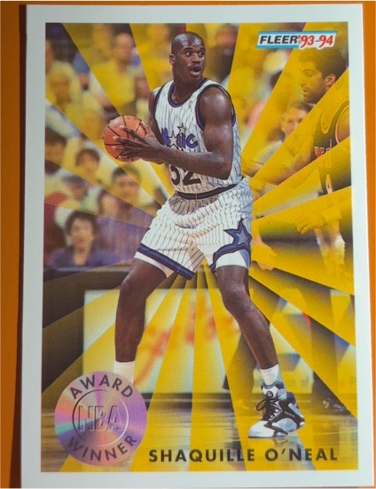 1993-94 Fleer #231 Shaquille O'Neal — front